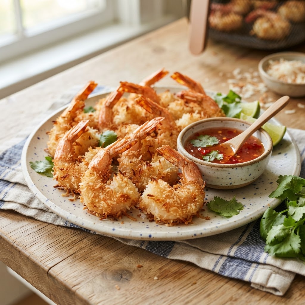 Air Fryer Coconut Shrimp