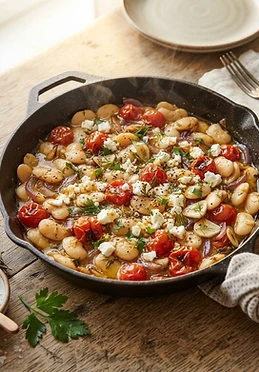 Hot Honey Butter Beans