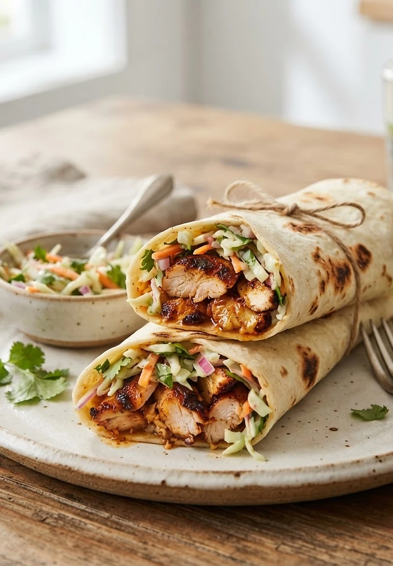 Smoky Chipotle Chicken Wraps