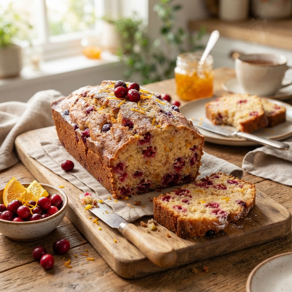 Cranberry Orange Bread