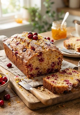 Cranberry Orange Bread
