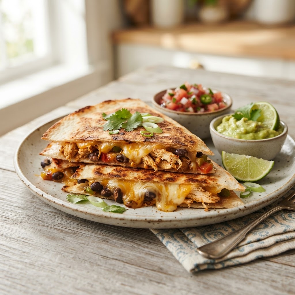 Air Fryer Quesadillas