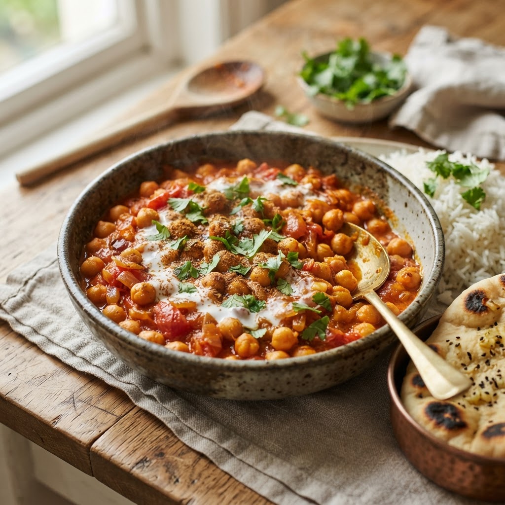Indian Chickpea Tikka Masala