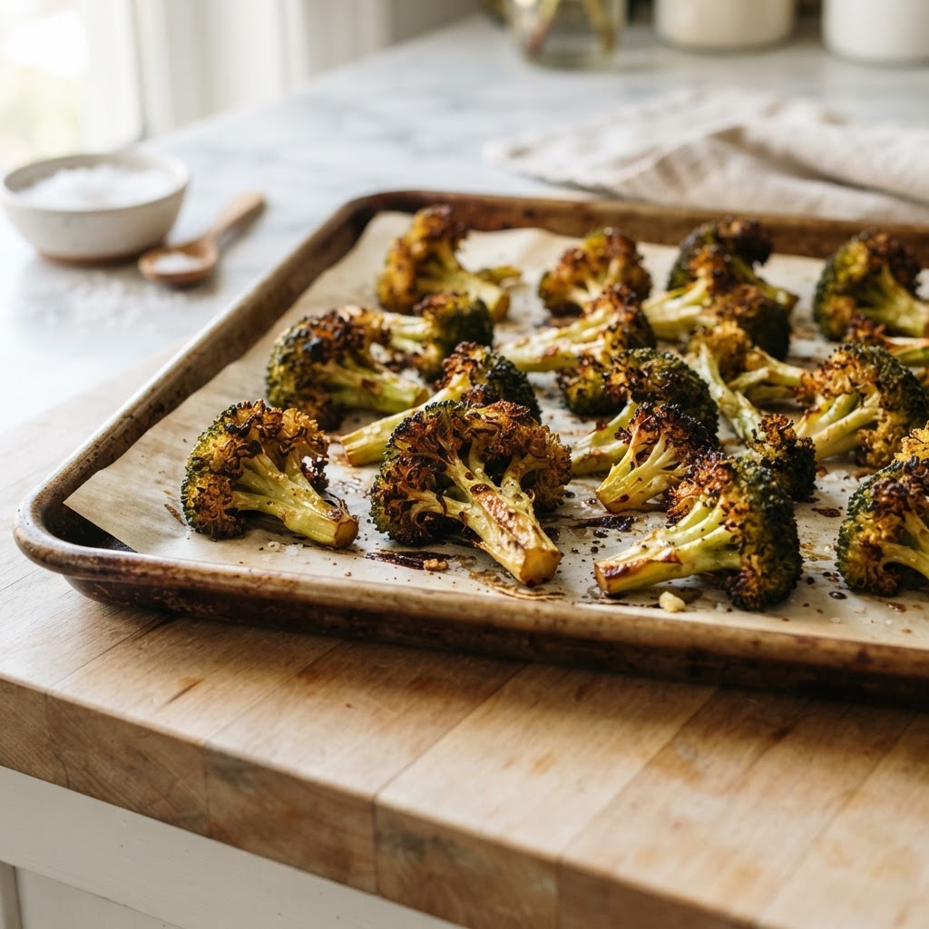How to Roast Broccoli at 425°F