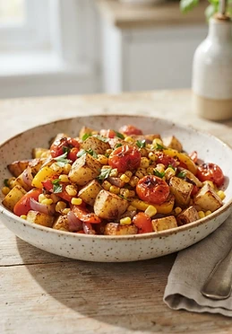 Roasted Potato and Vegetable Hash