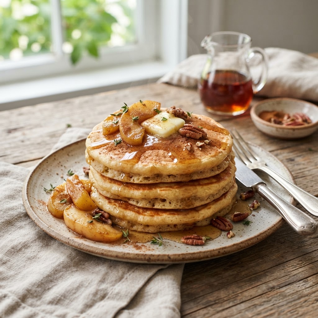 Apple Cider Pancakes