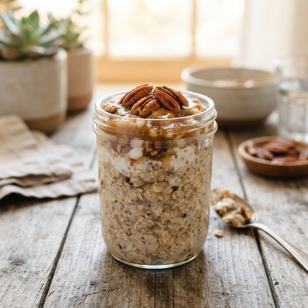 Pecan Pie Overnight Oats
