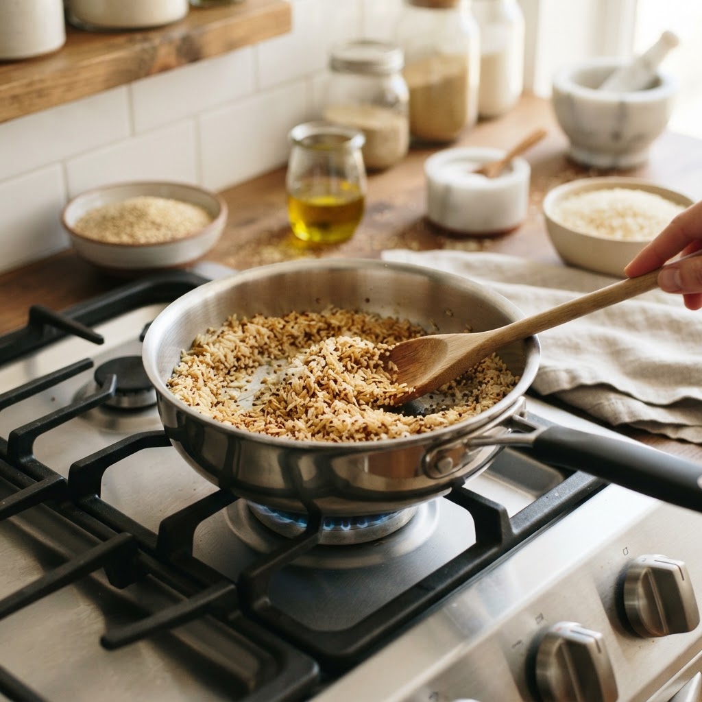 How to Toast Grains Before Cooking—and When It’s Worth It