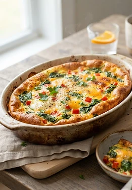 Cottage Cheese Egg Bake