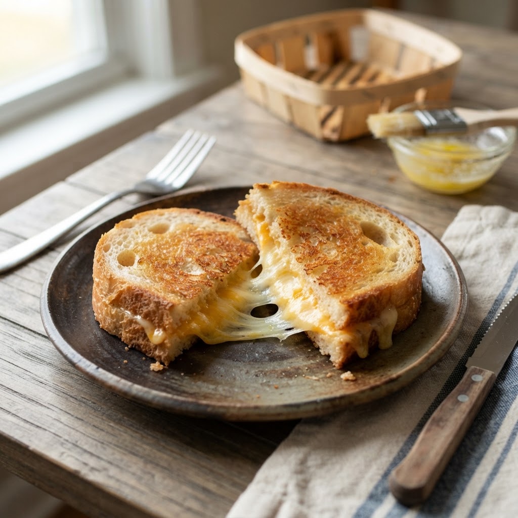 Air Fryer Grilled Cheese