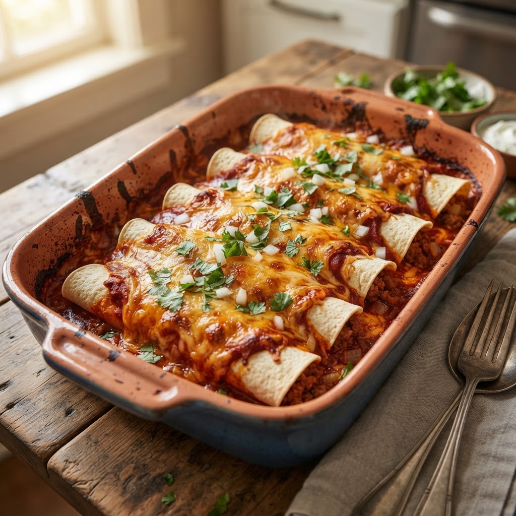 Beef Enchiladas