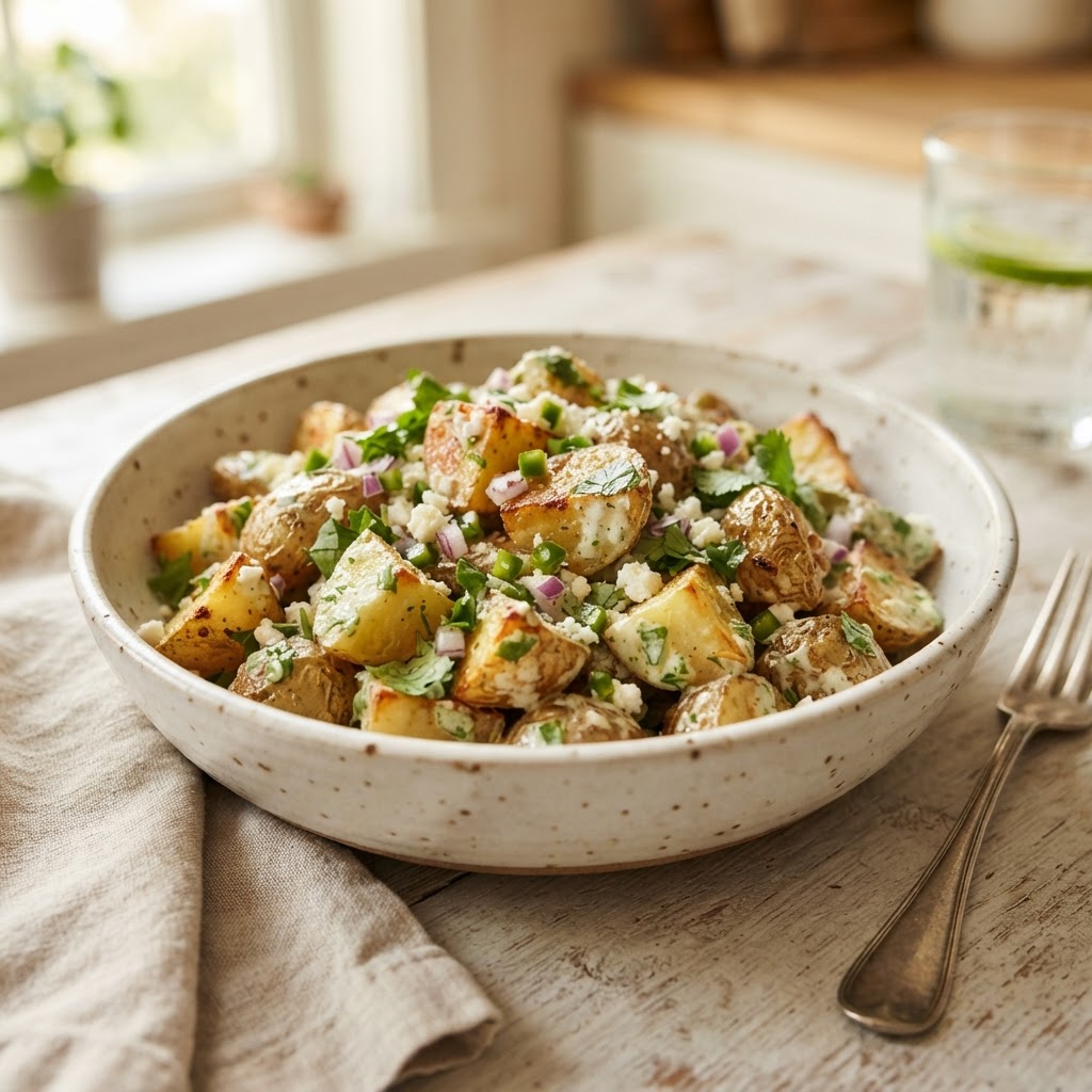 Mexican-Inspired Roasted Potato Salad