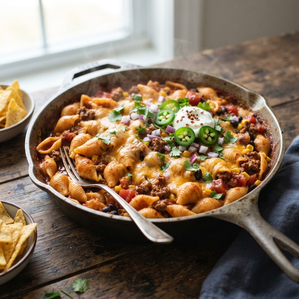 One-Pot Taco Pasta