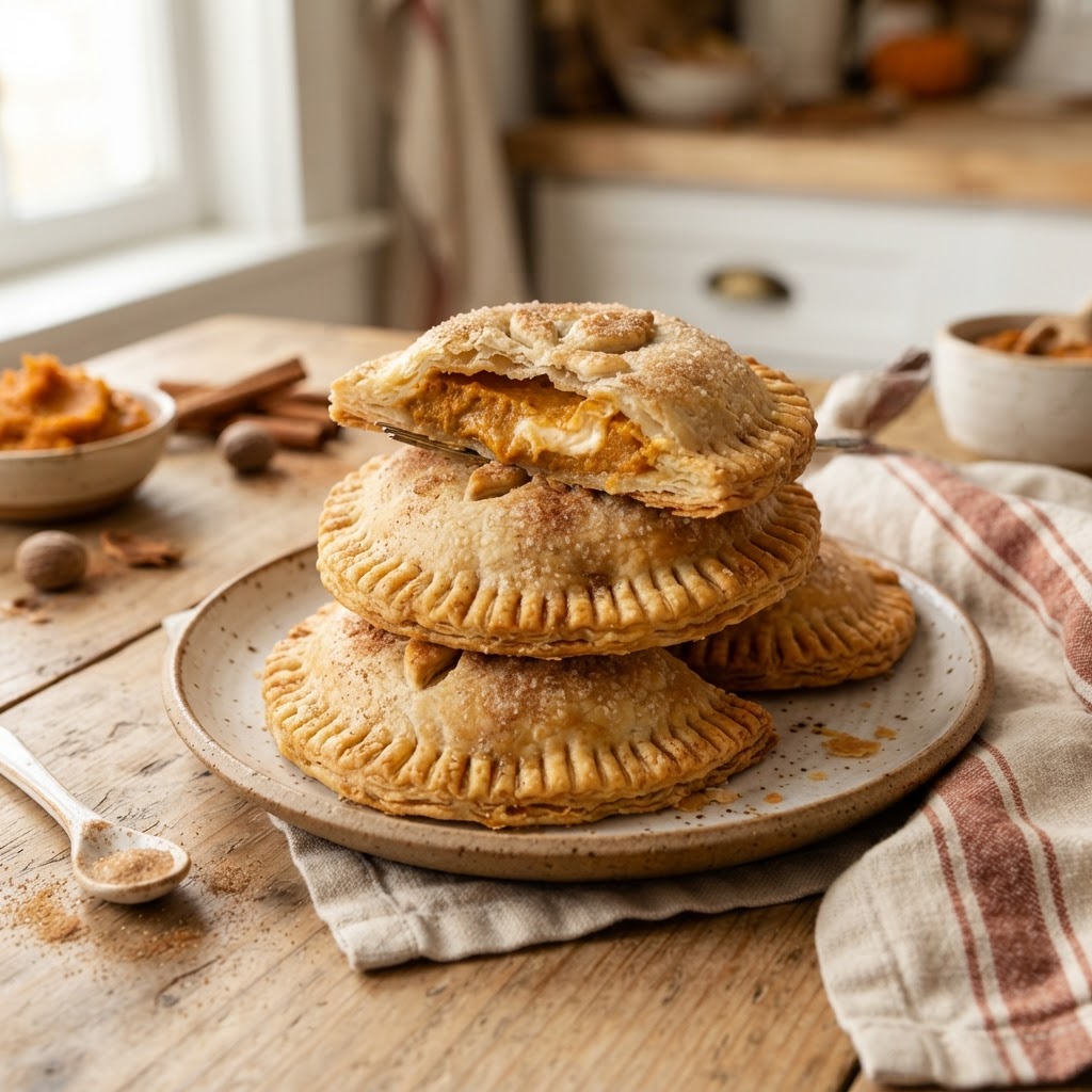 Pumpkin Cheesecake Hand Pies