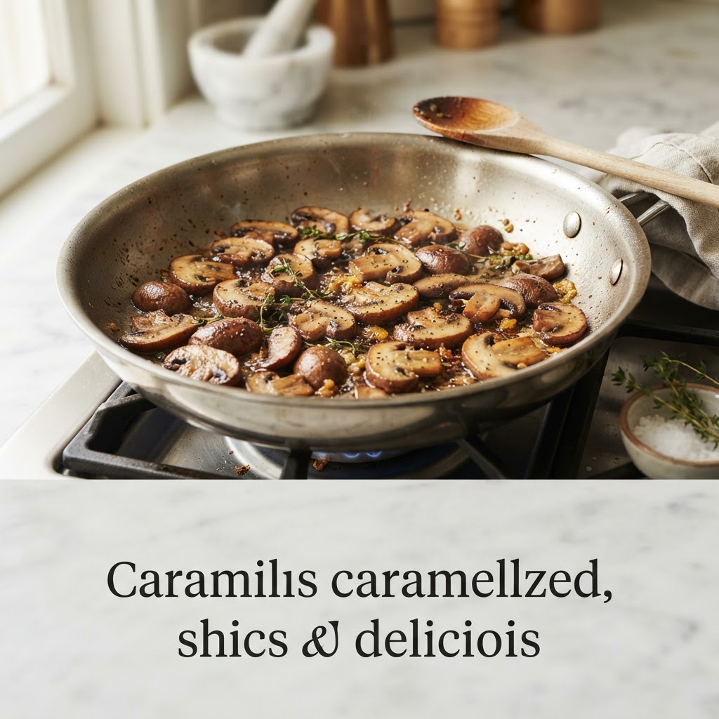 How to Sauté Mushrooms Without Making Them Watery