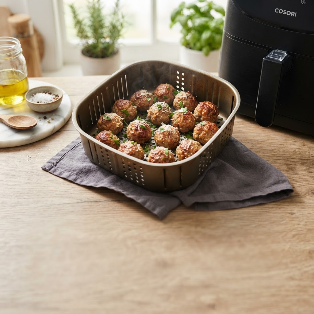 How Long to Air Fry Meatballs