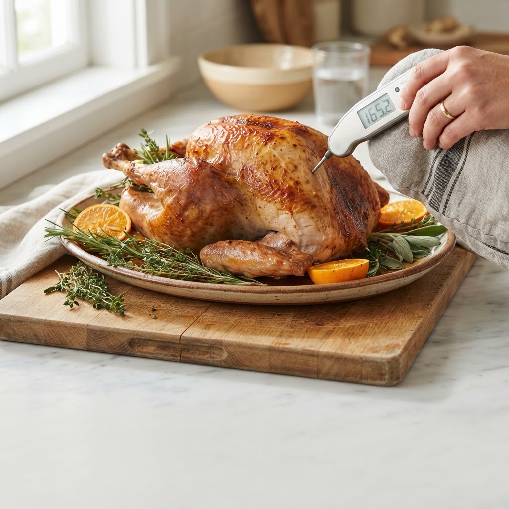 Turkey Internal Temperature: Where to Check
