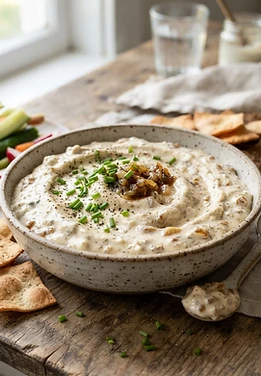 Cottage Cheese French Onion Dip