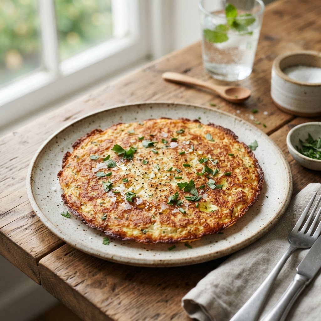 Air Fryer Cottage Cheese Flatbread