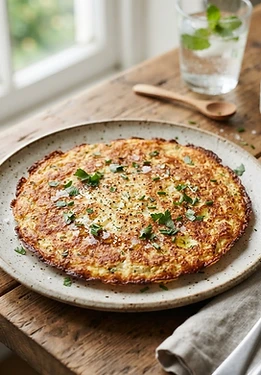 Air Fryer Cottage Cheese Flatbread