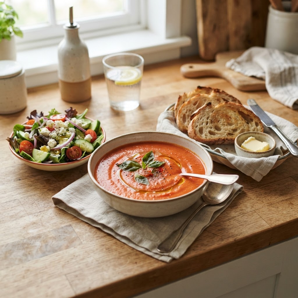 What to Serve With Soup: Bread, Salads, and Simple Add-Ons