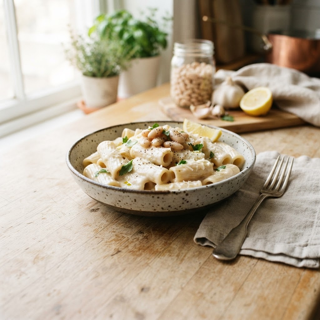 How to Make a Creamy Sauce With White Beans