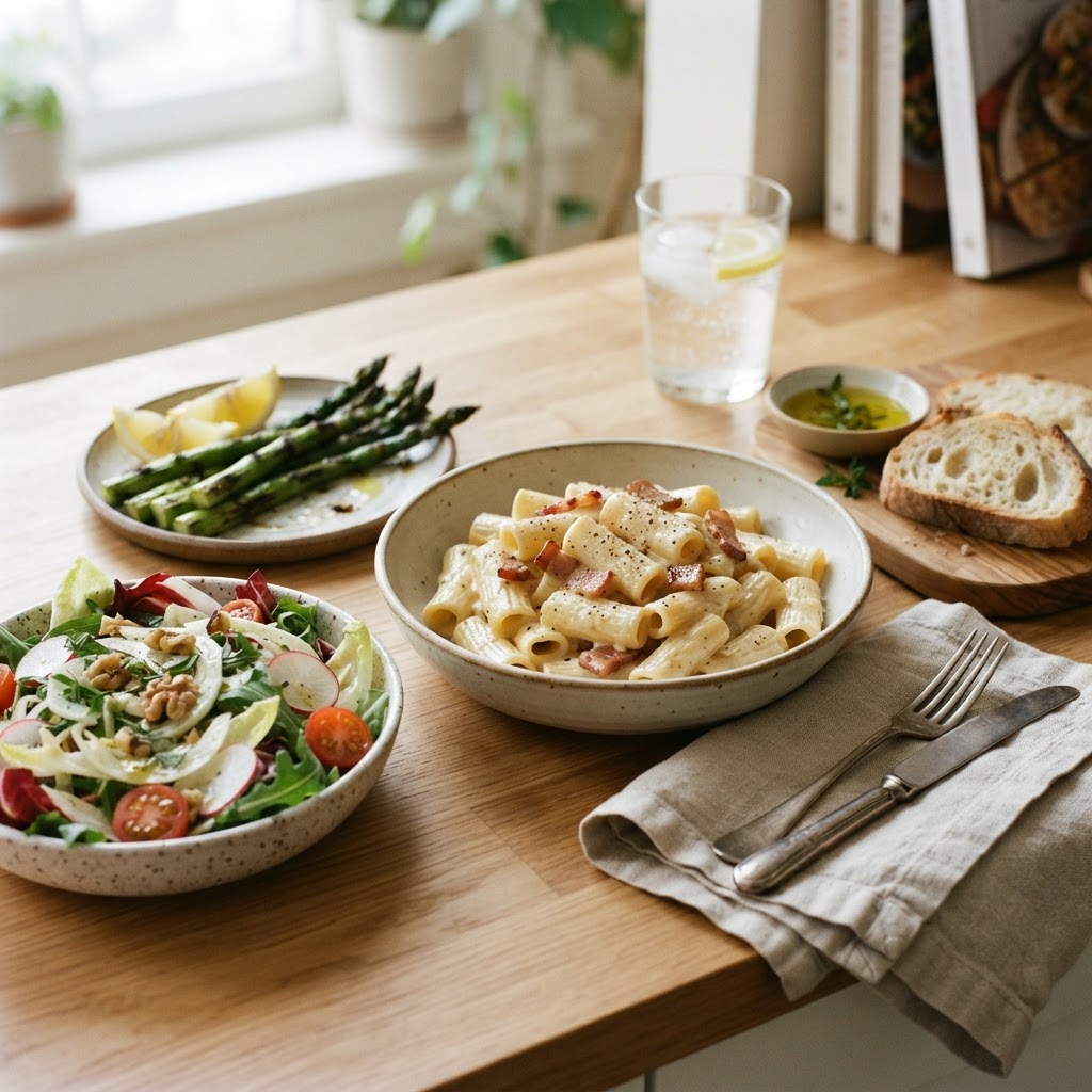 What to Serve With Pasta When the Sauce Is Already Rich