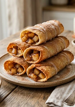 Air Fryer Apple Pie Roll Ups