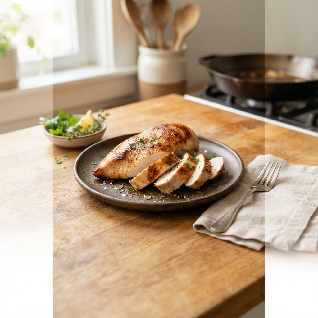 How to Make Pan-Seared Chicken Breast Juicy