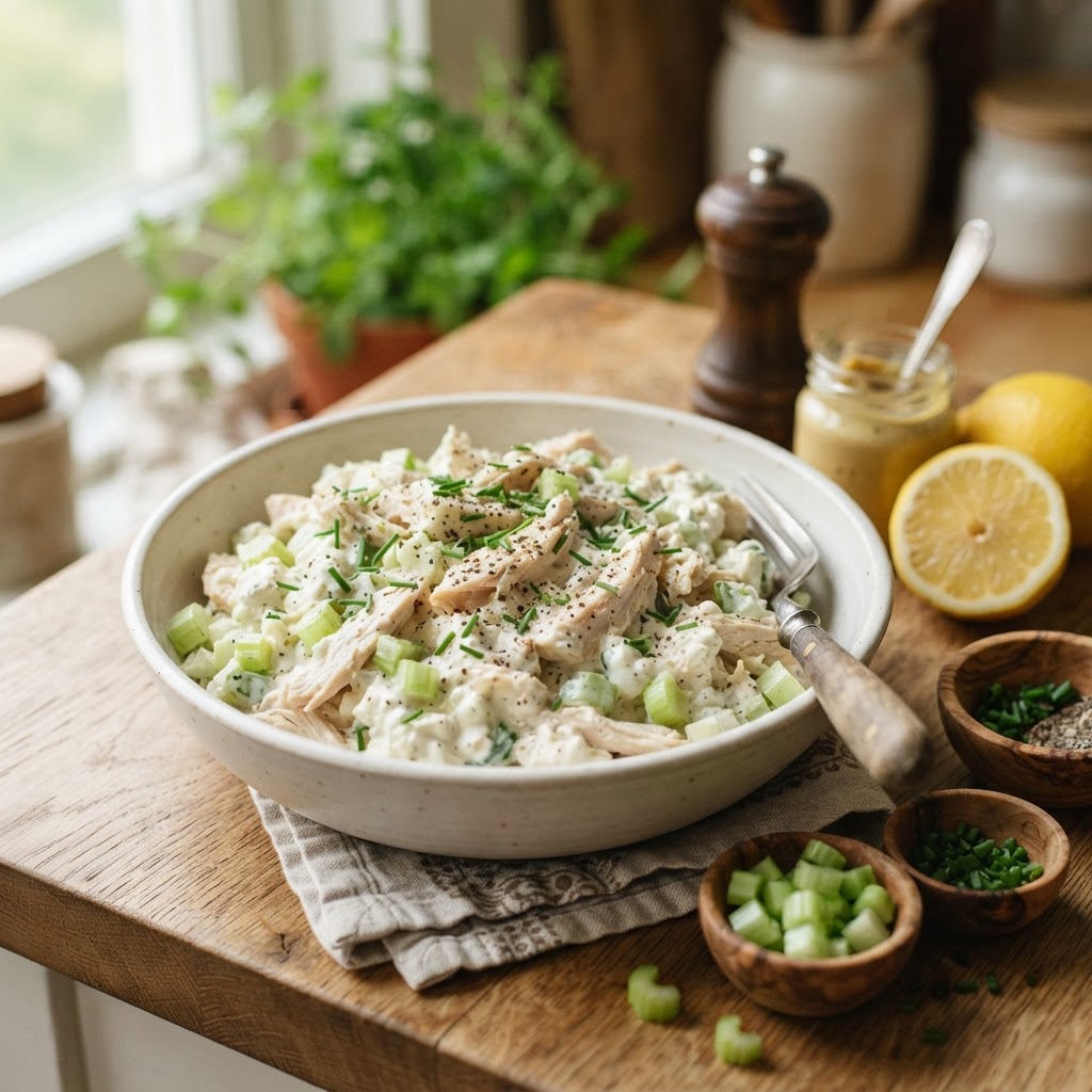 Cottage Cheese Chicken Salad