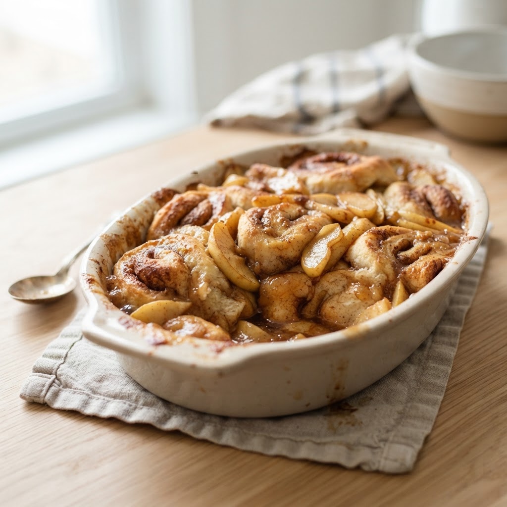 Apple Cinnamon Roll Bake