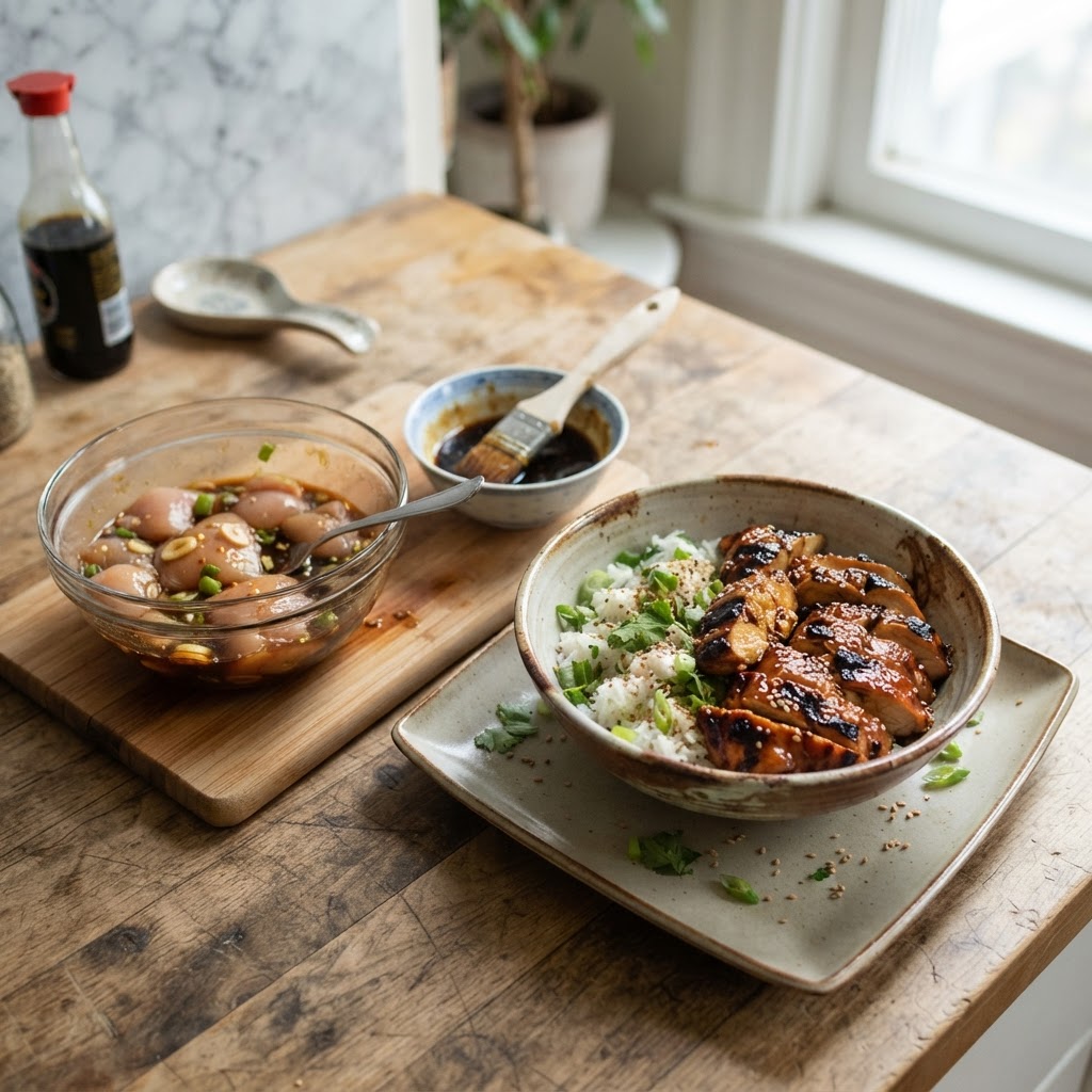 Teriyaki Sauce as Marinade vs Glaze: When to Use Each