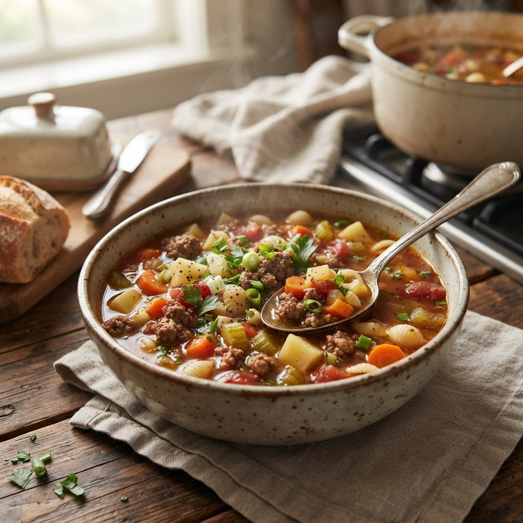 Hamburger Soup