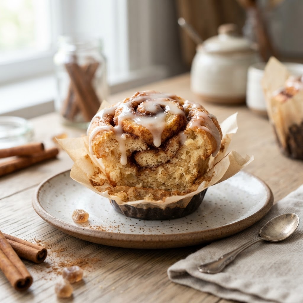 Cinnamon Roll Muffins