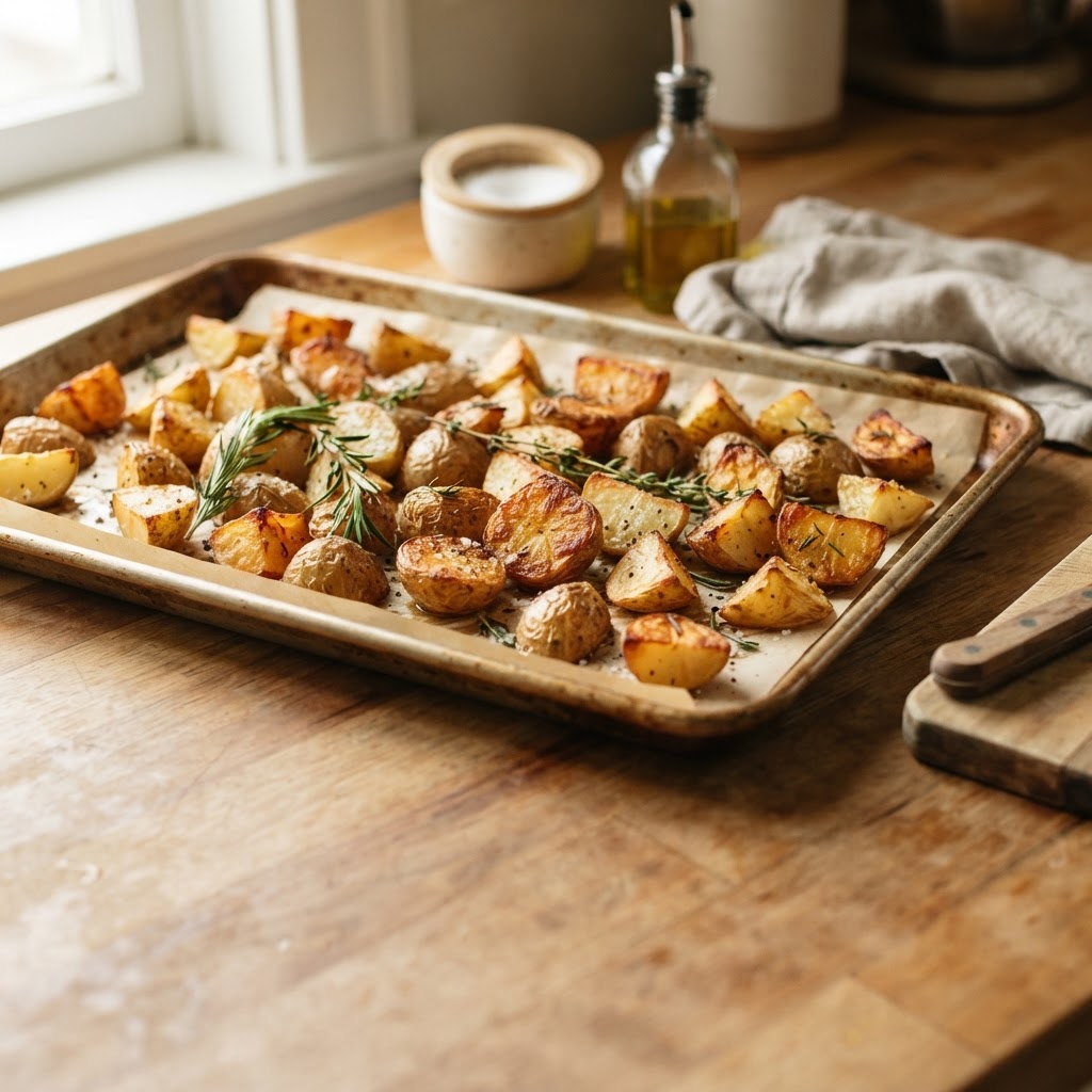 Why Sheet-Pan Potatoes Are Not Crispy