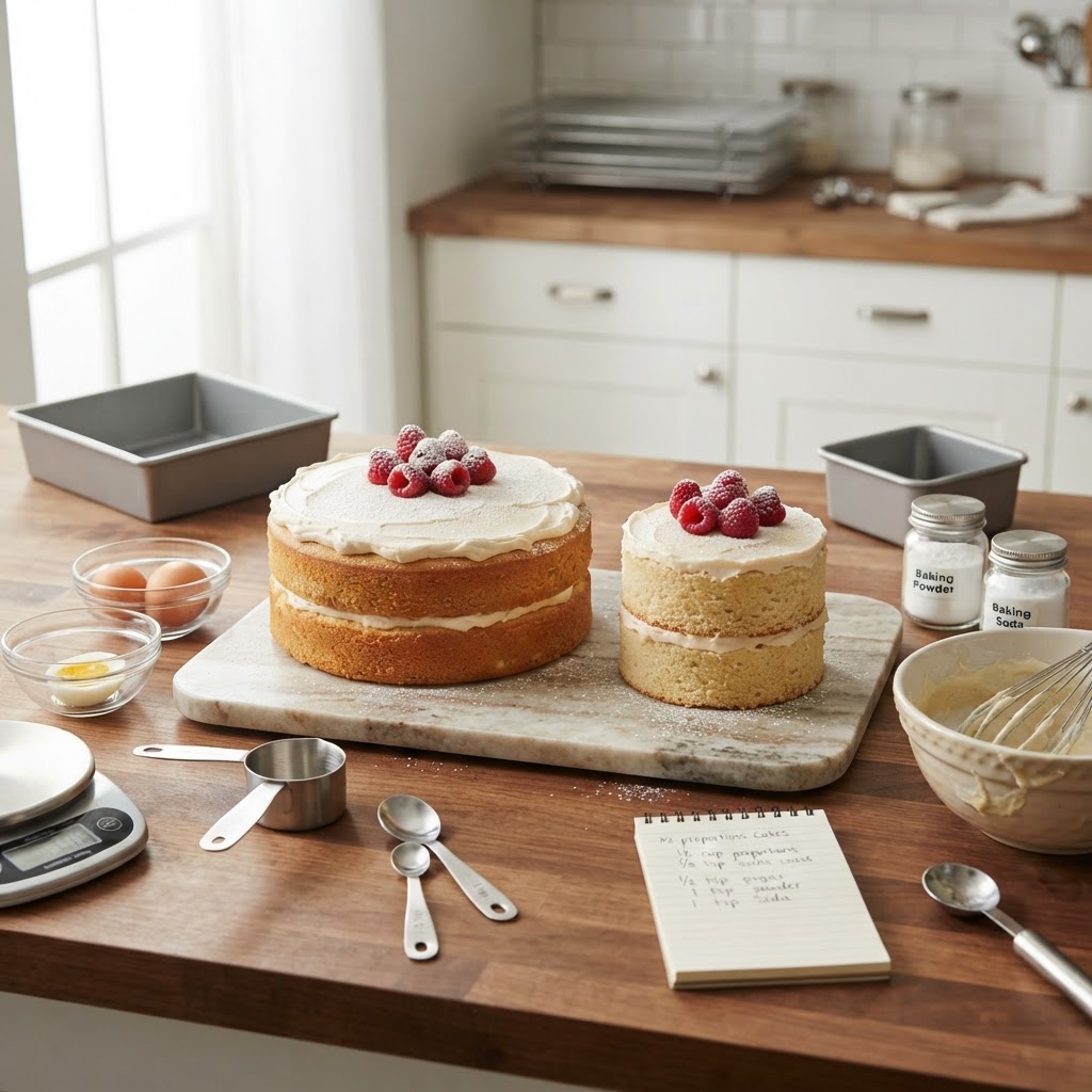 How to Scale Baking Recipes Up or Down Without Guessing
