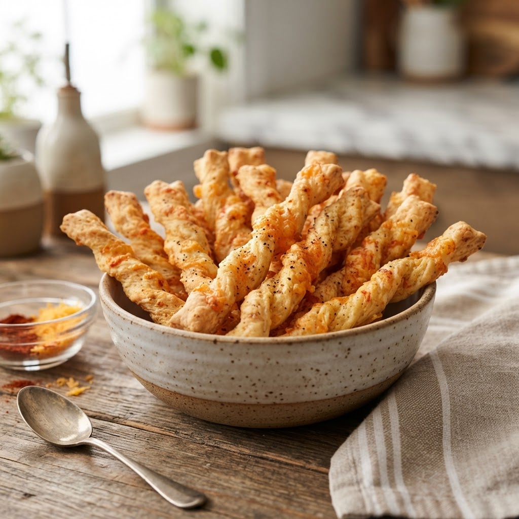 Cheddar Cheese Straws