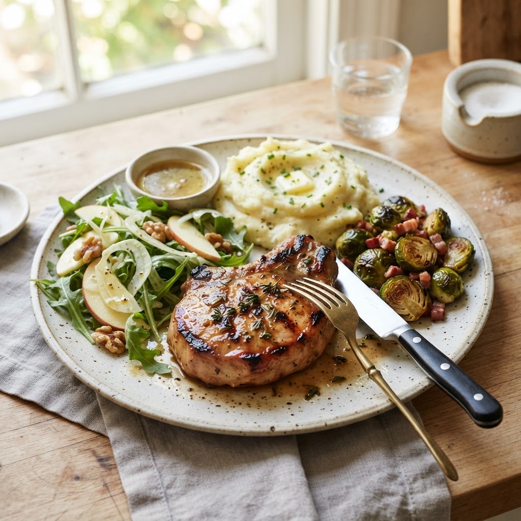 What to Serve With Pork Chops: Fresh, Creamy, and Starchy Sides