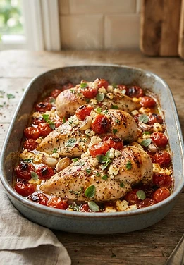 Hot Honey Feta Chicken