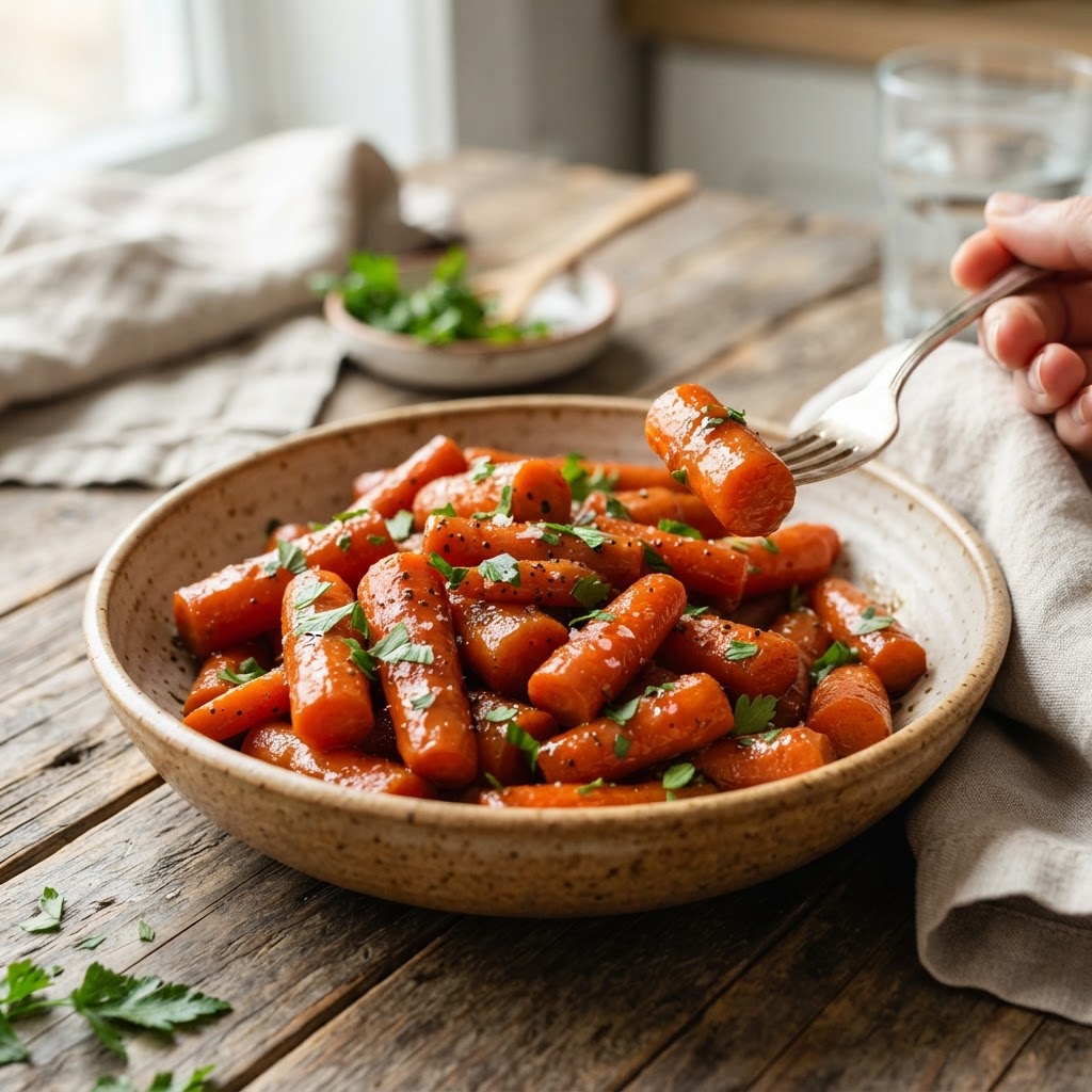 Brown Sugar Glazed Carrots