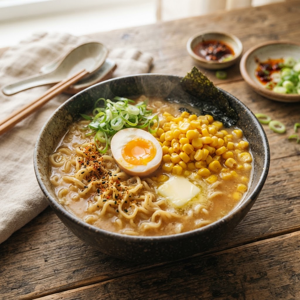 Miso Butter Corn Ramen