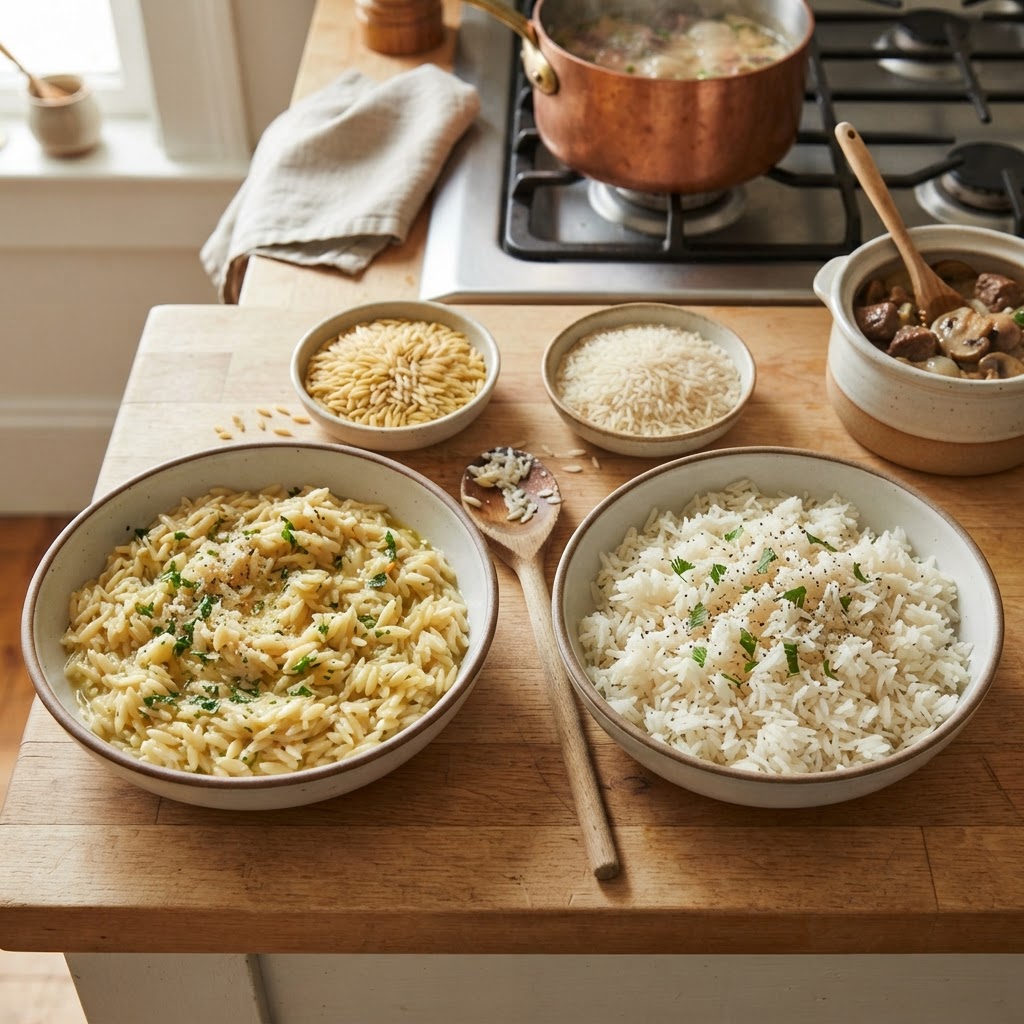 Orzo vs Rice: How They Cook Differently