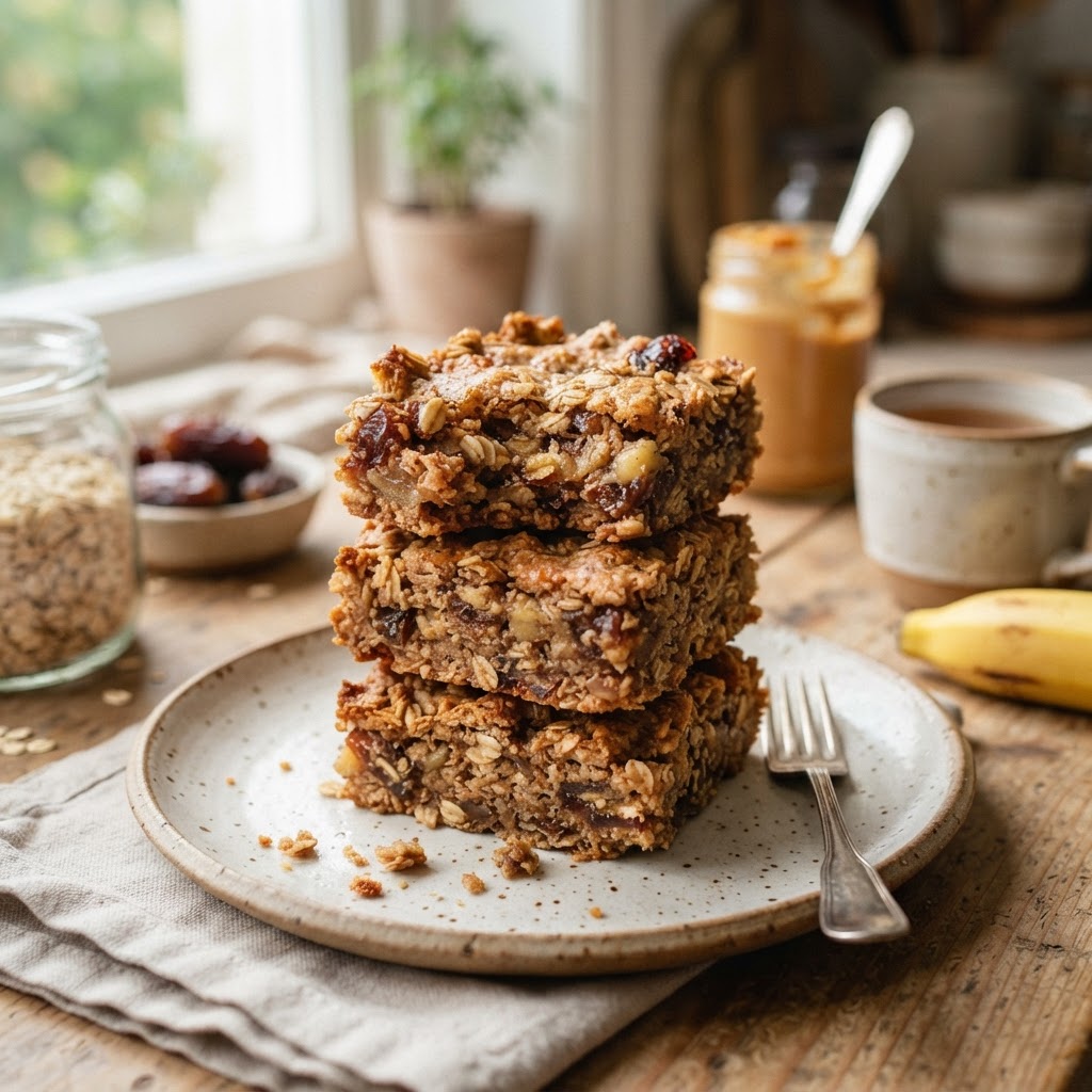 Date Oat Breakfast Bars
