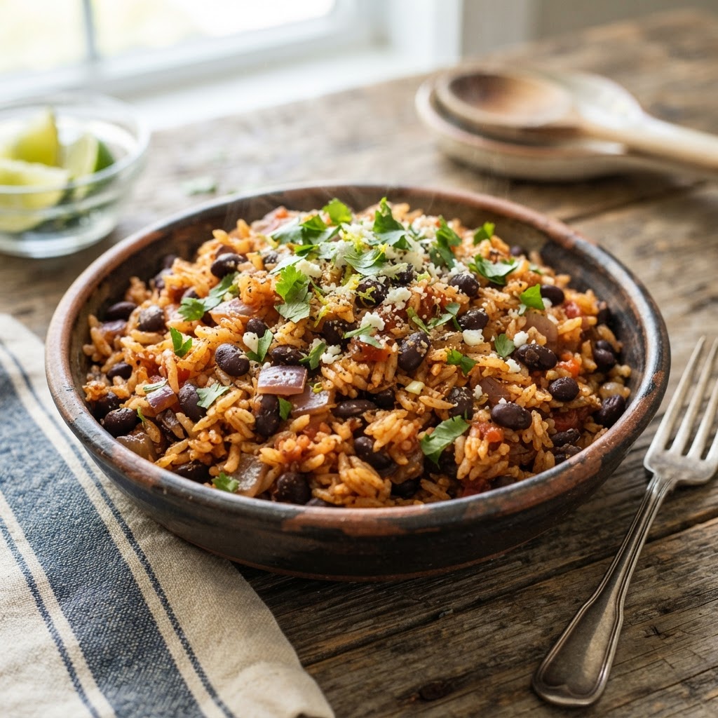 Mexican Rice and Black Beans