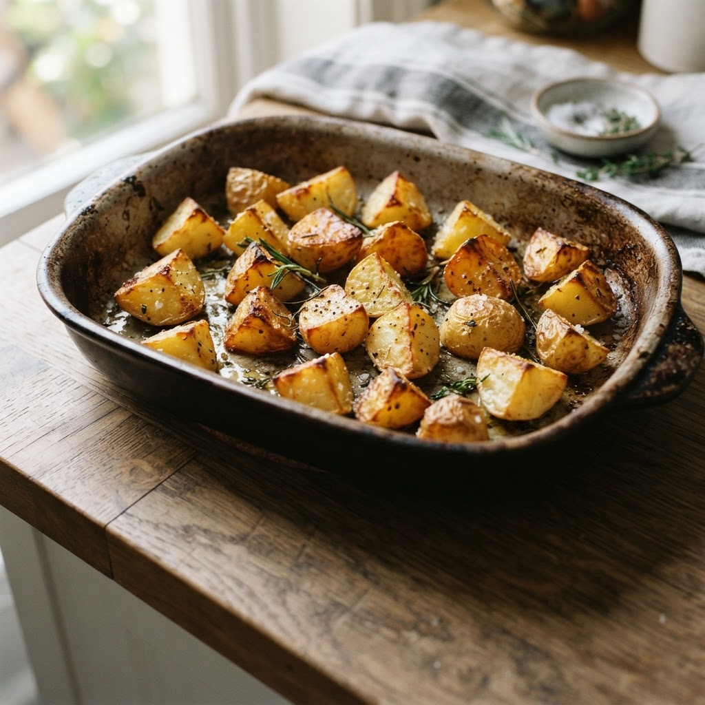 How to Make Crispy Oven-Roasted Potatoes