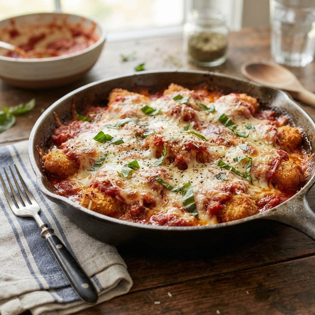 Chicken Nugget Parmesan