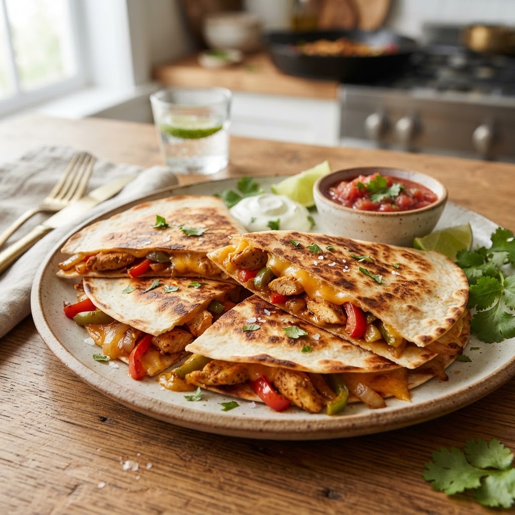 Chicken Quesadillas