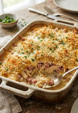 Chicken Cordon Bleu Casserole