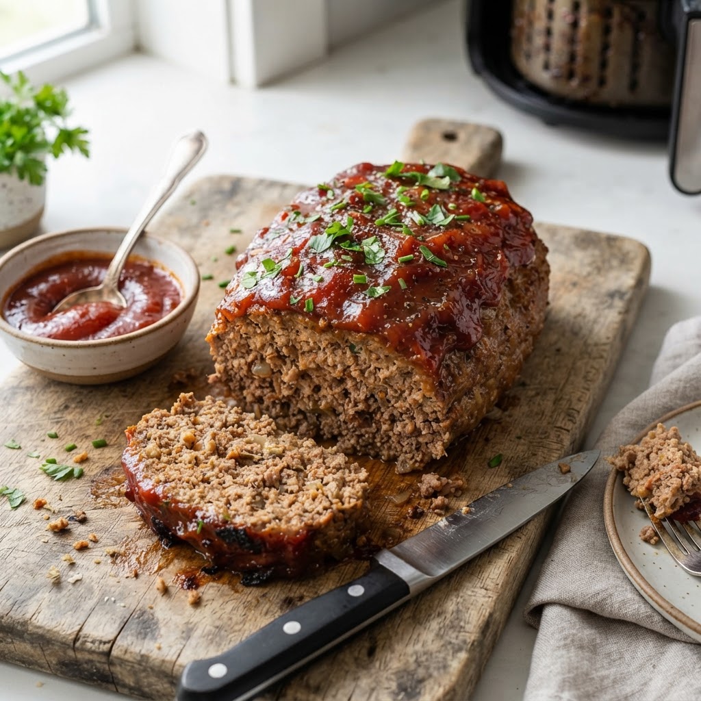 Air Fryer Meatloaf
