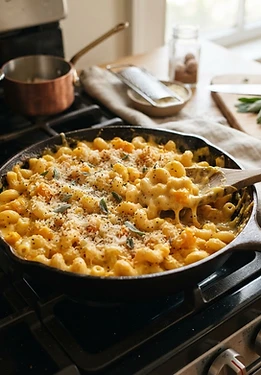 Butternut Squash Mac and Cheese
